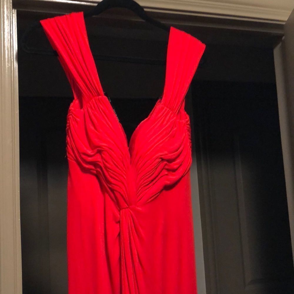 🎈SALE 🎈NWOT DAVID MEISTER Off the shoulder evening gown - Picture 8 of 9